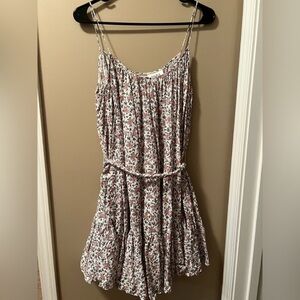 Floral Spaghetti Strap Dress
